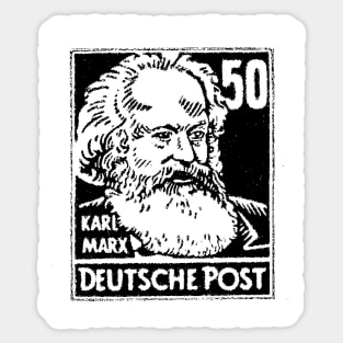 KARL MARX Sticker